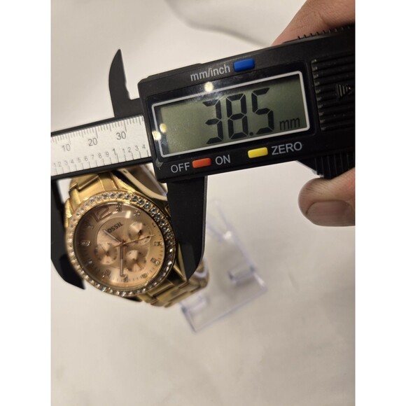 Fossil Riley Multi-Function Rose Gold-plated Ladies Watch ES2811- New Battery. - Picture 6 of 8